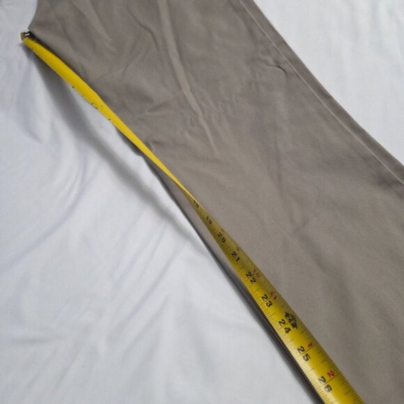 Mid-Rise Bootcut Khaki Pants | Y2K Business Casual Trousers - Picture 7 of 8